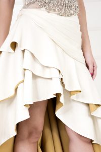 White High/low gown by SOUP by Sougat Paul 