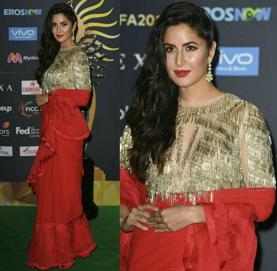 Katrina Kaif in Abu Jani Sandeep Khosla, IIFA Rocks'17