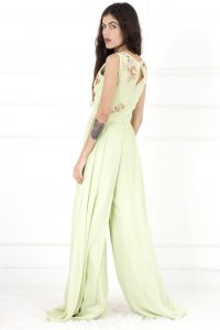 Pistachio Green Jumpsuit by Aneesh Aggarwal 
