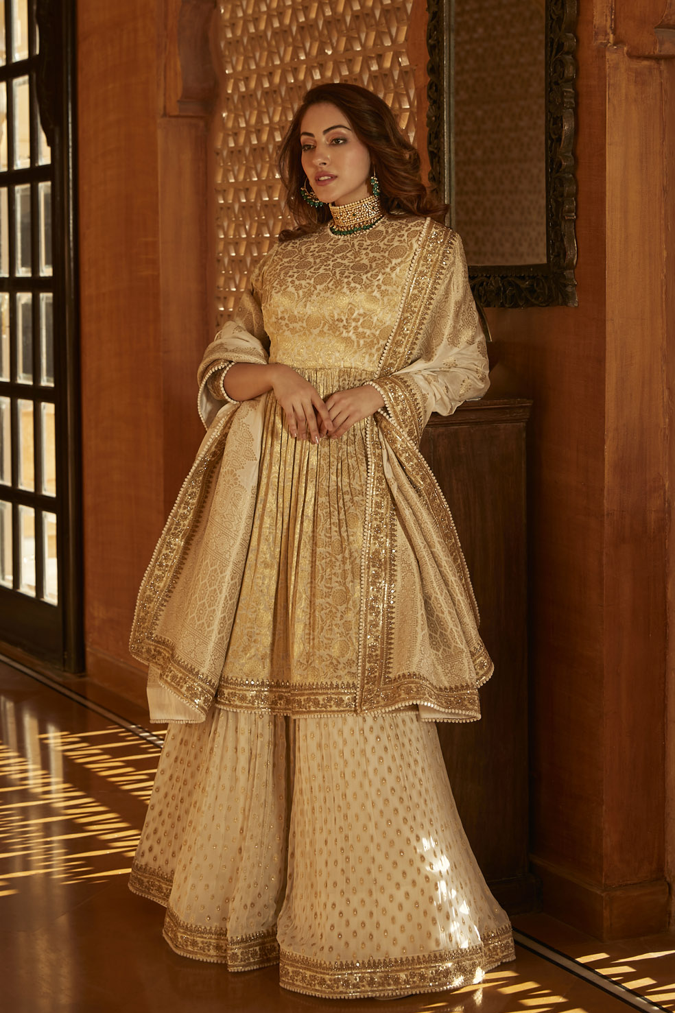 showcasing anarkali